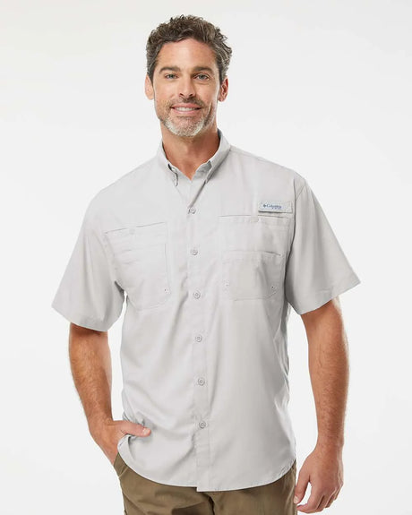 PFG Tamiami™ II Short Sleeve Shirt Cool Grey