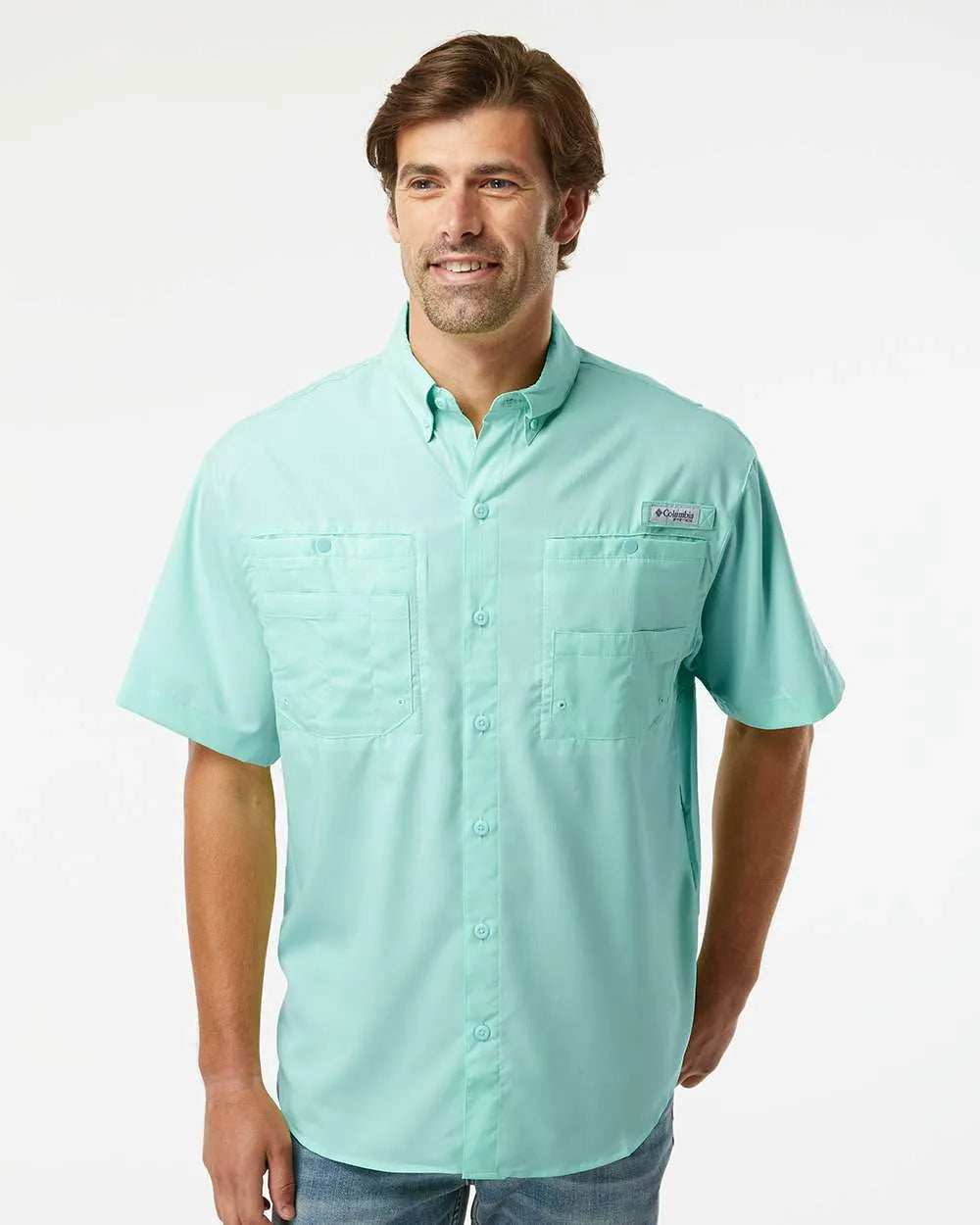 PFG Tamiami™ II Short Sleeve Shirt Gulf Stream