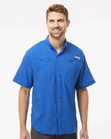 PFG Tamiami™ II Short Sleeve Shirt Vivid Blue