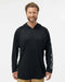 PFG Terminal Tackle™ Hooded Long Sleeve T-Shirt Black/ Cool Grey