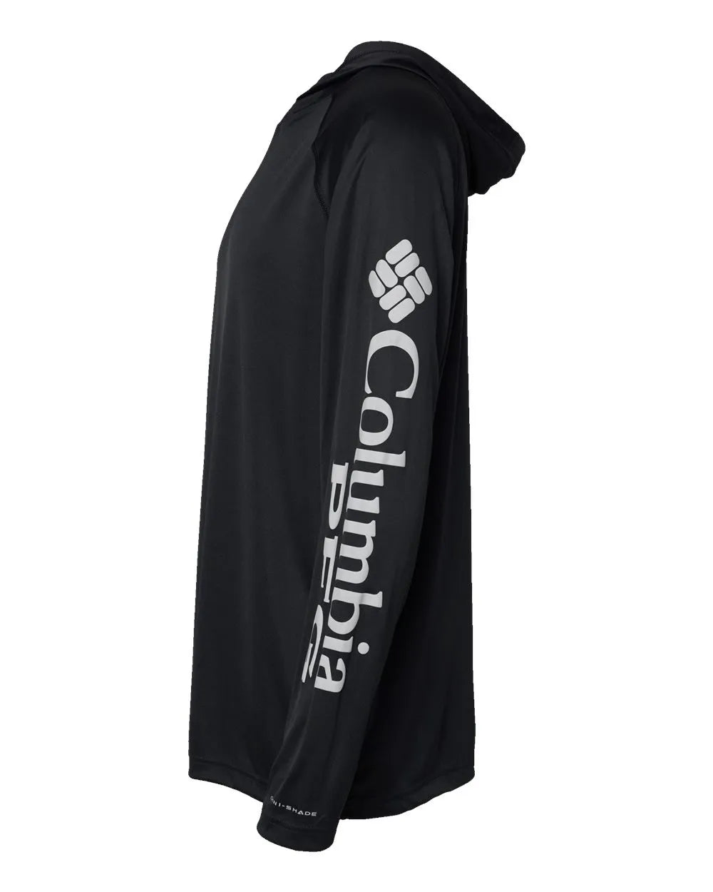 PFG Terminal Tackle™ Hooded Long Sleeve T-Shirt Black/ Cool Grey_4