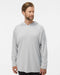 PFG Terminal Tackle™ Hooded Long Sleeve T-Shirt Cool Grey/ Vivid Blue