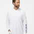 PFG Terminal Tackle™ Hooded Long Sleeve T-Shirt White/ Nightshade