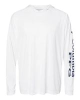 PFG Terminal Tackle™ Hooded Long Sleeve T-Shirt White/ Nightshade_3