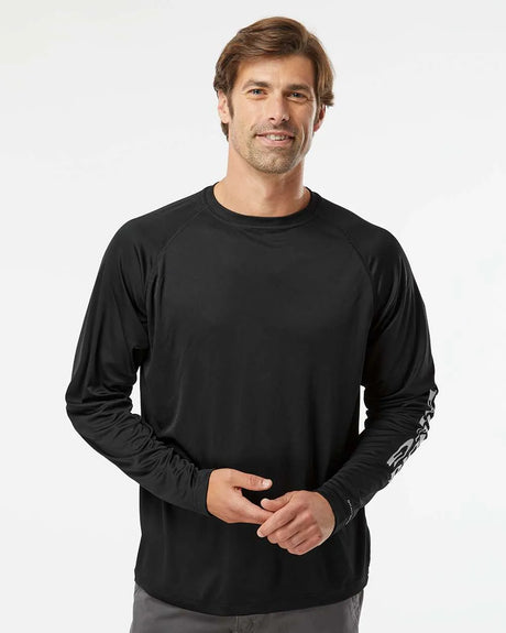 PFG Terminal Tackle™ Long Sleeve T-Shirt Black/ Cool Grey