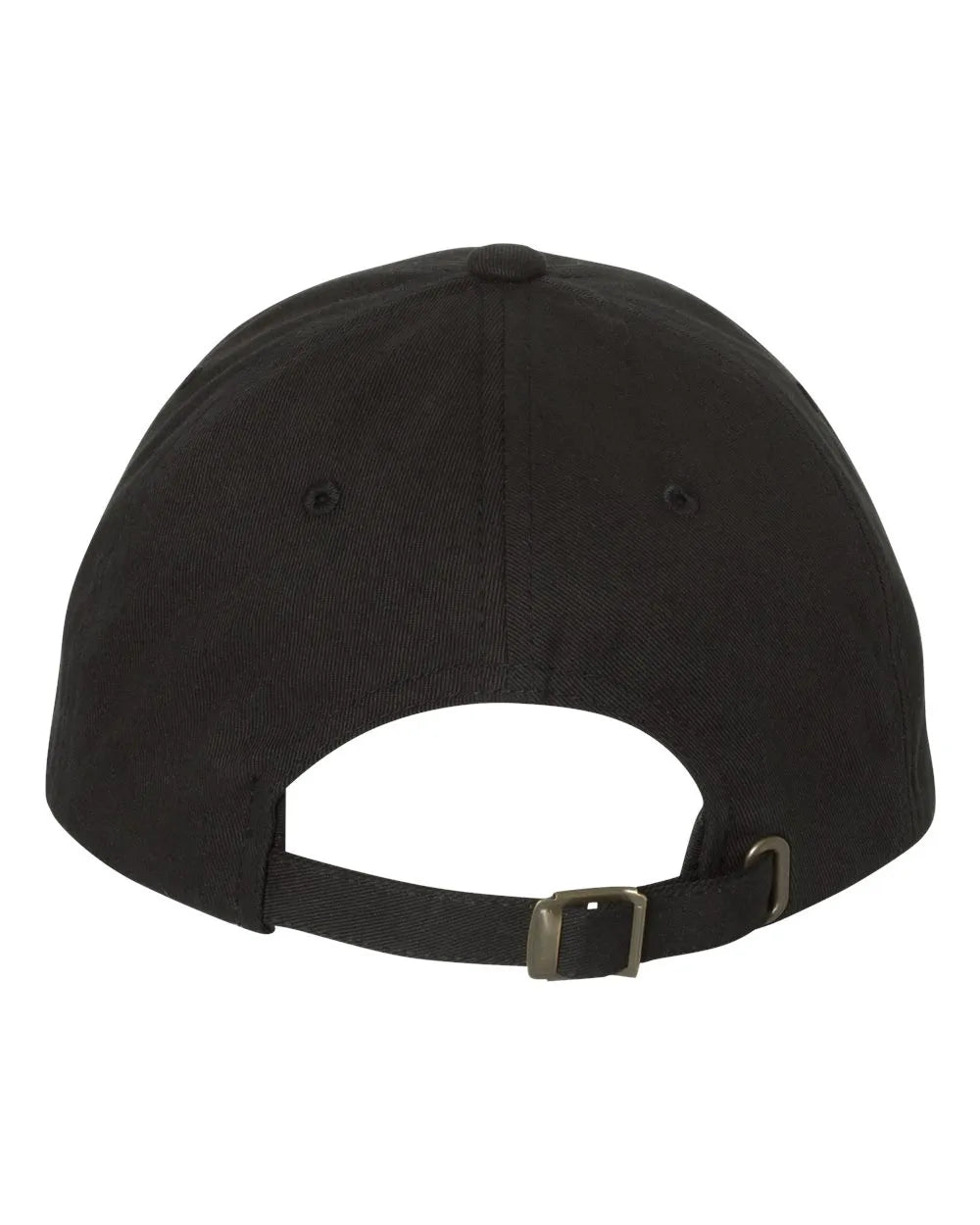 PeachedCottonTwillDadHat-black