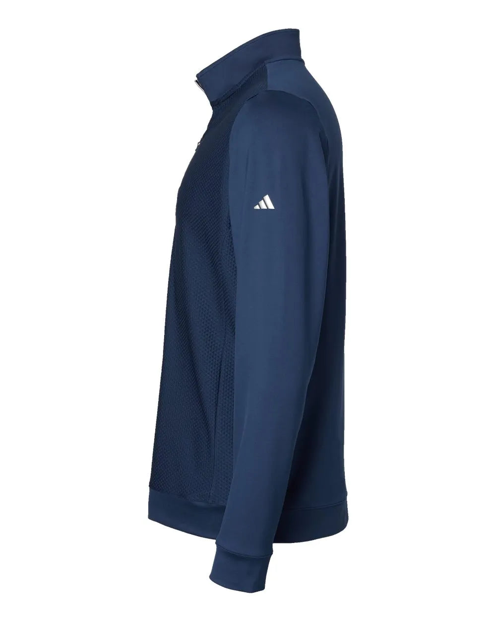 Performance Textured Quarter-Zip Pullover collegiate navy_4