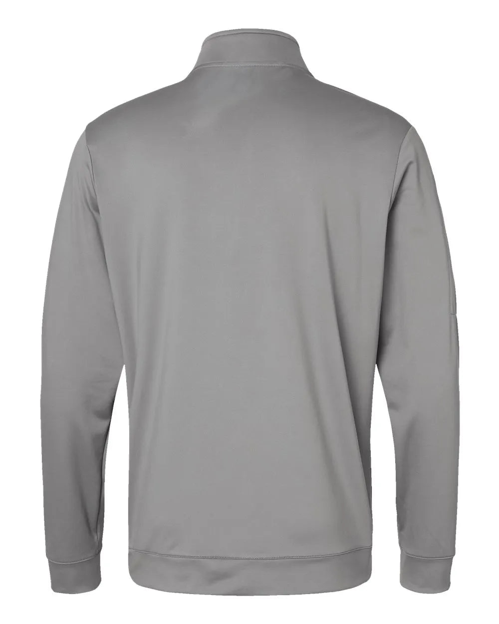 Performance Textured Quarter-Zip Pullover grey three_5