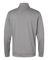 Performance Textured Quarter-Zip Pullover grey three_5