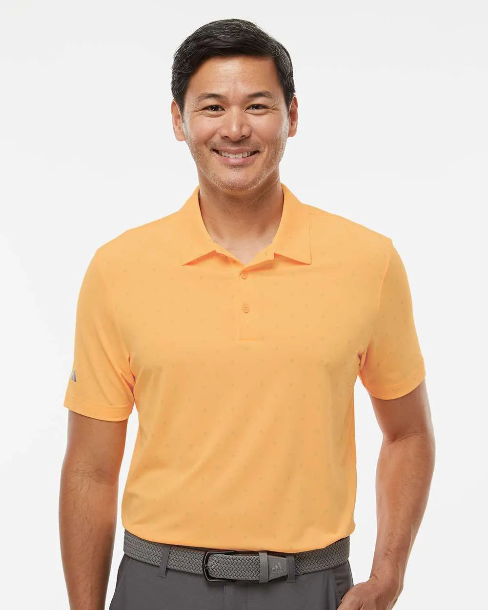 Pine Tree Polo acid orange/ grey two