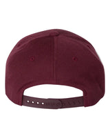 PremiumCurvedVisorSnapbackCap-maroon_1