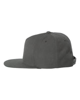 PremiumFive-PanelSnapbackCap-darkgrey