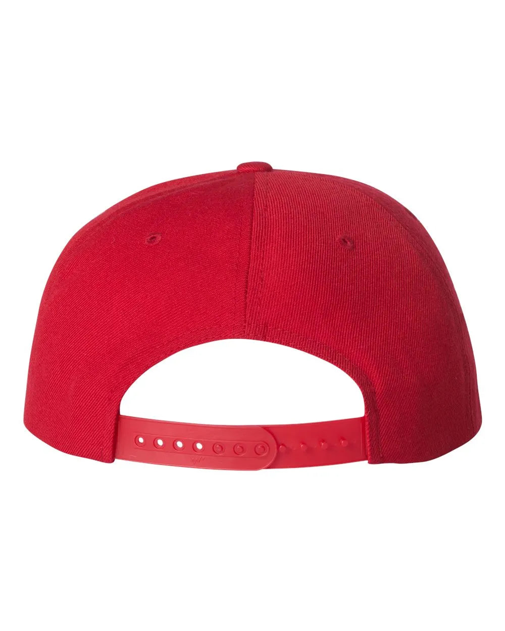 PremiumFive-PanelSnapbackCap-red_1