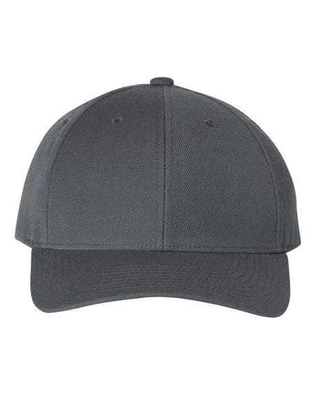 Premium Curved Visor Snapback Cap Dark Grey_1