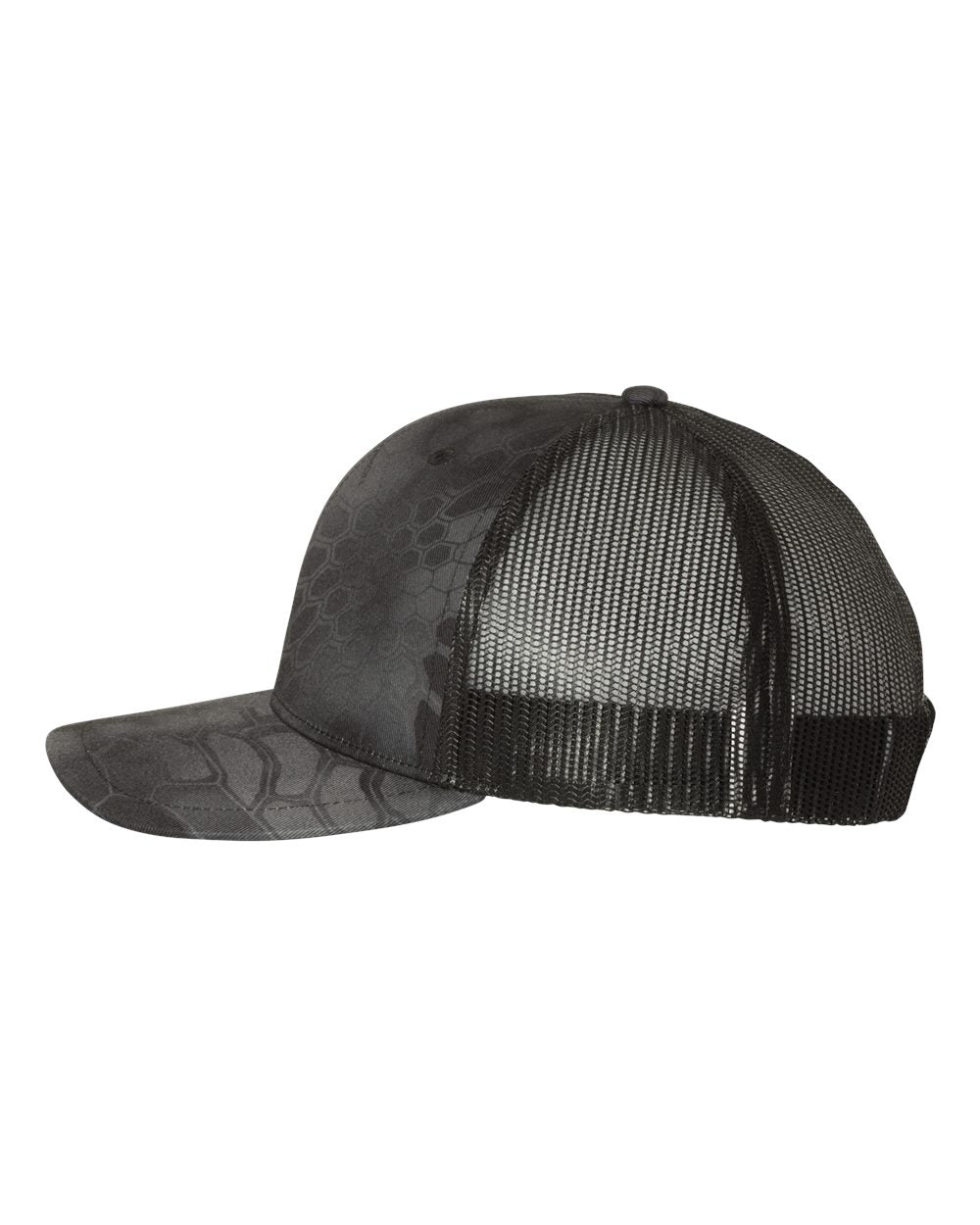 Printed Trucker Cap Kryptek Typhon/ Black_1