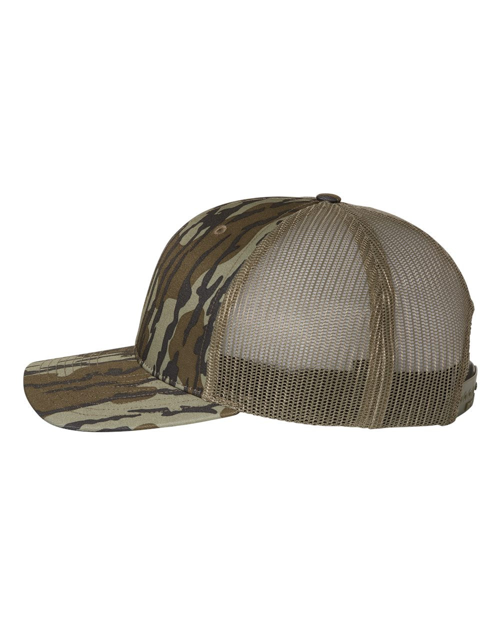 Printed Trucker Cap Mossy Oak Bottomland/ Loden_1