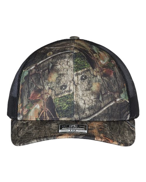 Printed Trucker Cap Mossy Oak Country DNA/ Black