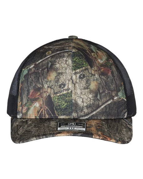 Printed Trucker Cap Mossy Oak Country DNA/ Black
