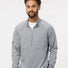Quarter-Zip Pullover grey three