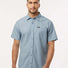 Rapid Rivers™ Novelty Short Sleeve Shirt Ripple Blue