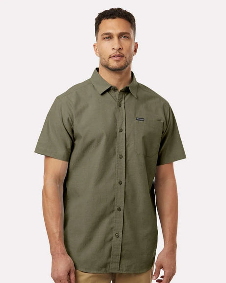 Rapid Rivers™ Novelty Short Sleeve Shirt Stone Green