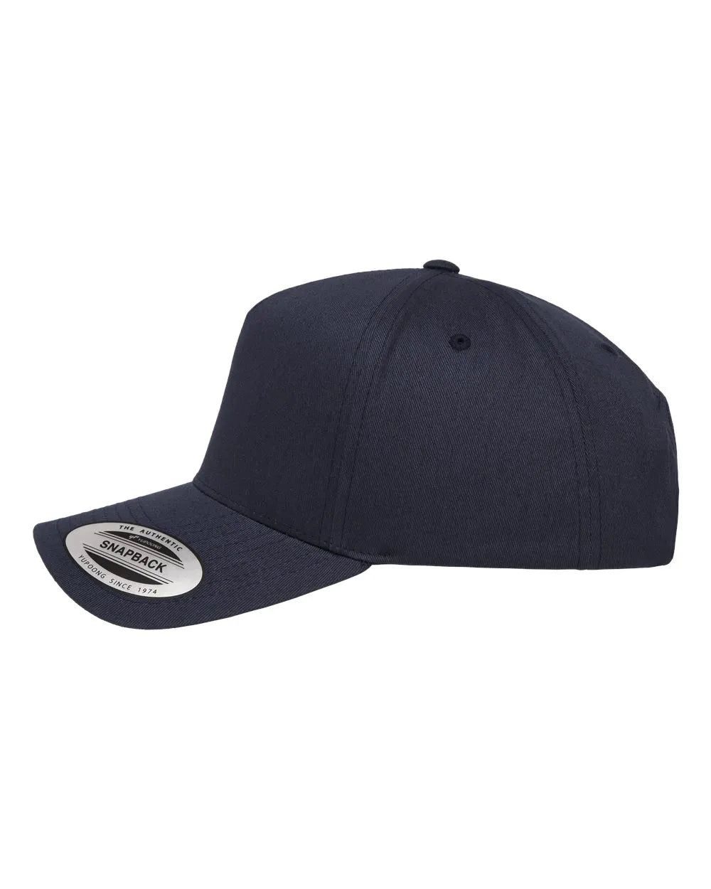 RetroCottonBlendTruckerSnapbackCap-navy_1