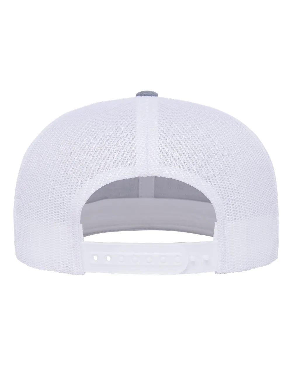 RetroHighProfileTruckerCap-heathergreywhite