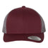 RetroTruckerCap-BestSeller-maroongrey_2