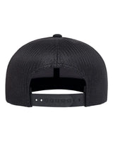 Retro High Profile Trucker Cap Black_3