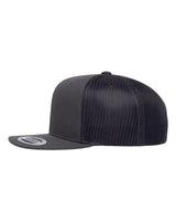 Retro High Profile Trucker Cap Charcoal_2