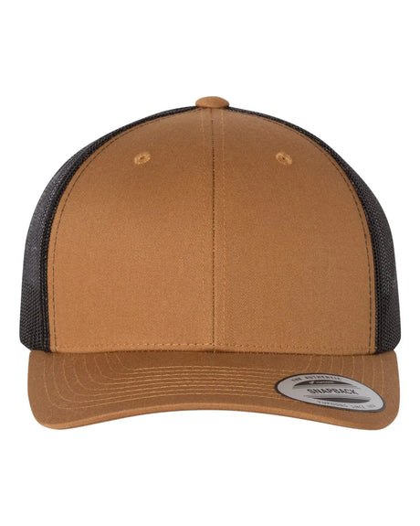 Retro Trucker Cap - Best Seller Caramel/ Black