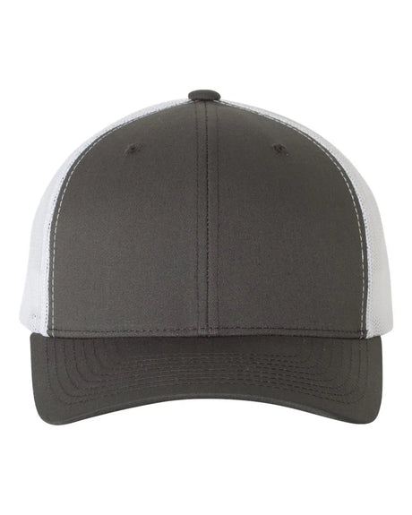 Retro Trucker Cap - Best Seller Charcoal/ White