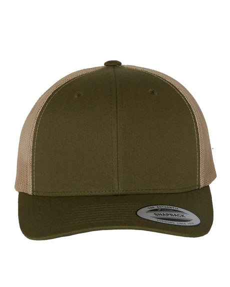 Retro Trucker Cap - Best Seller Moss/ Khaki