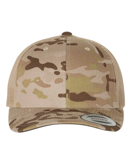 Retro Trucker Cap - Best Seller Multicam Arid/ Tan