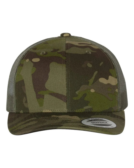 Retro Trucker Cap - Best Seller Multicam Tropic/ Green