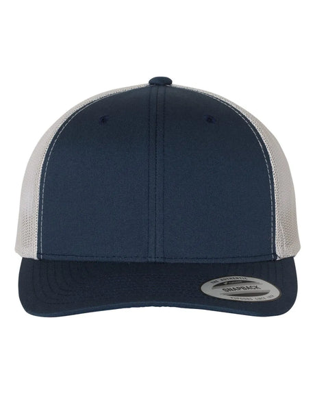 Retro Trucker Cap - Best Seller Navy/ Silver