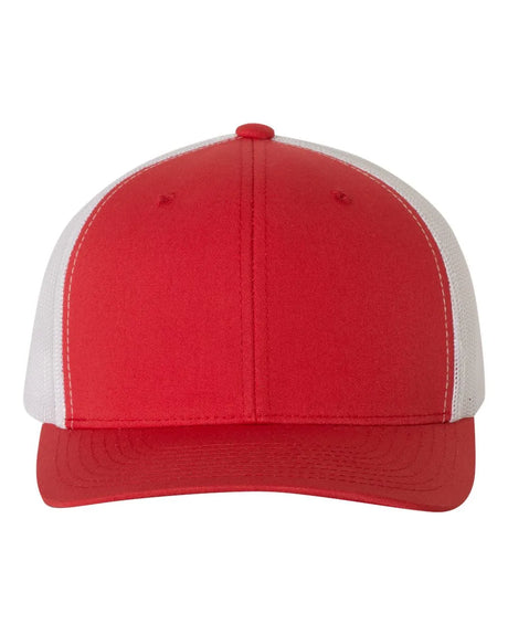 Retro Trucker Cap - Best Seller Red/ White