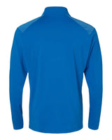 Shoulder Stripe Quarter-Zip Pullover glory blue_5