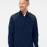 Shoulder Stripe Quarter-Zip Pullover team navy blue