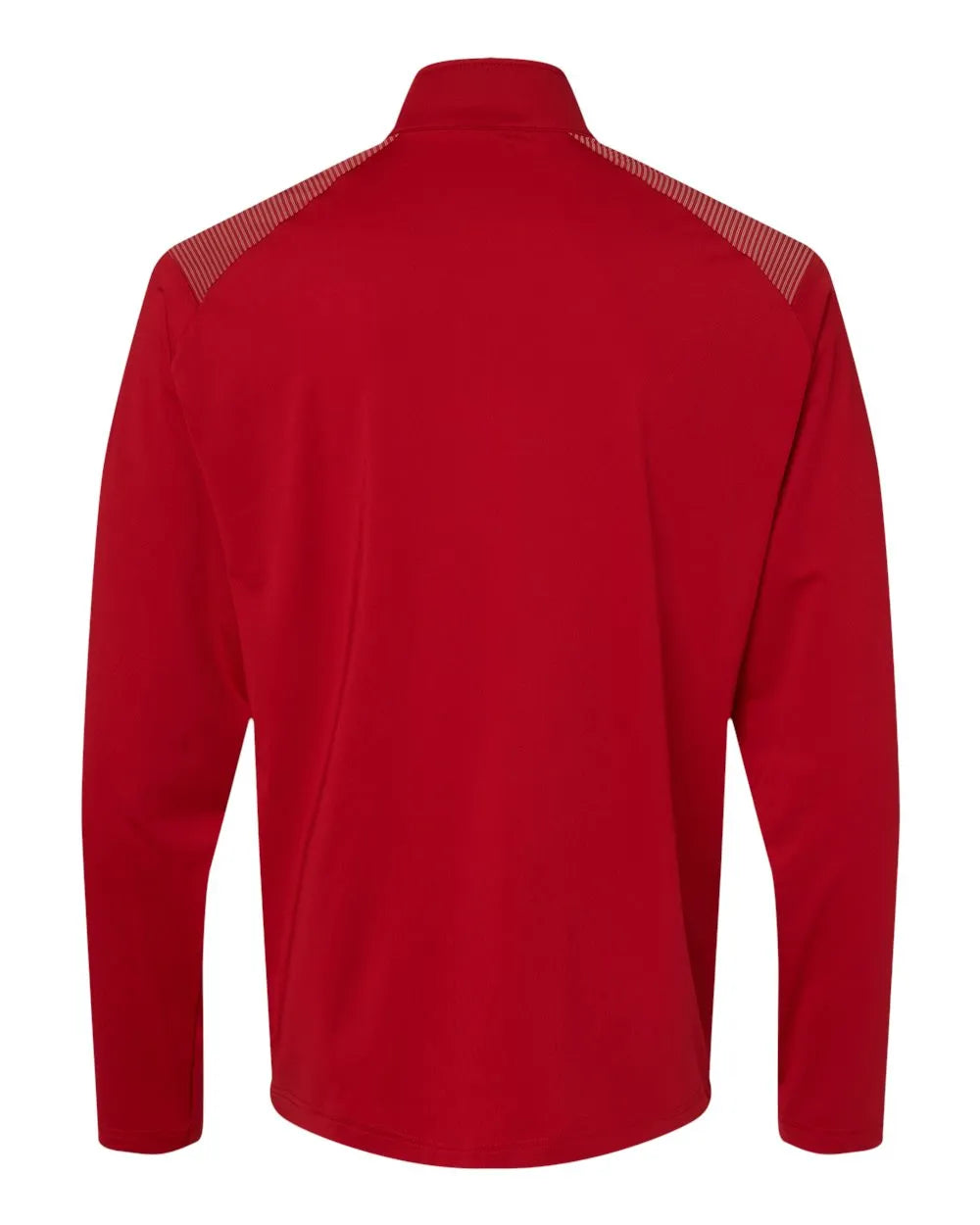 Shoulder Stripe Quarter-Zip Pullover team power red_5
