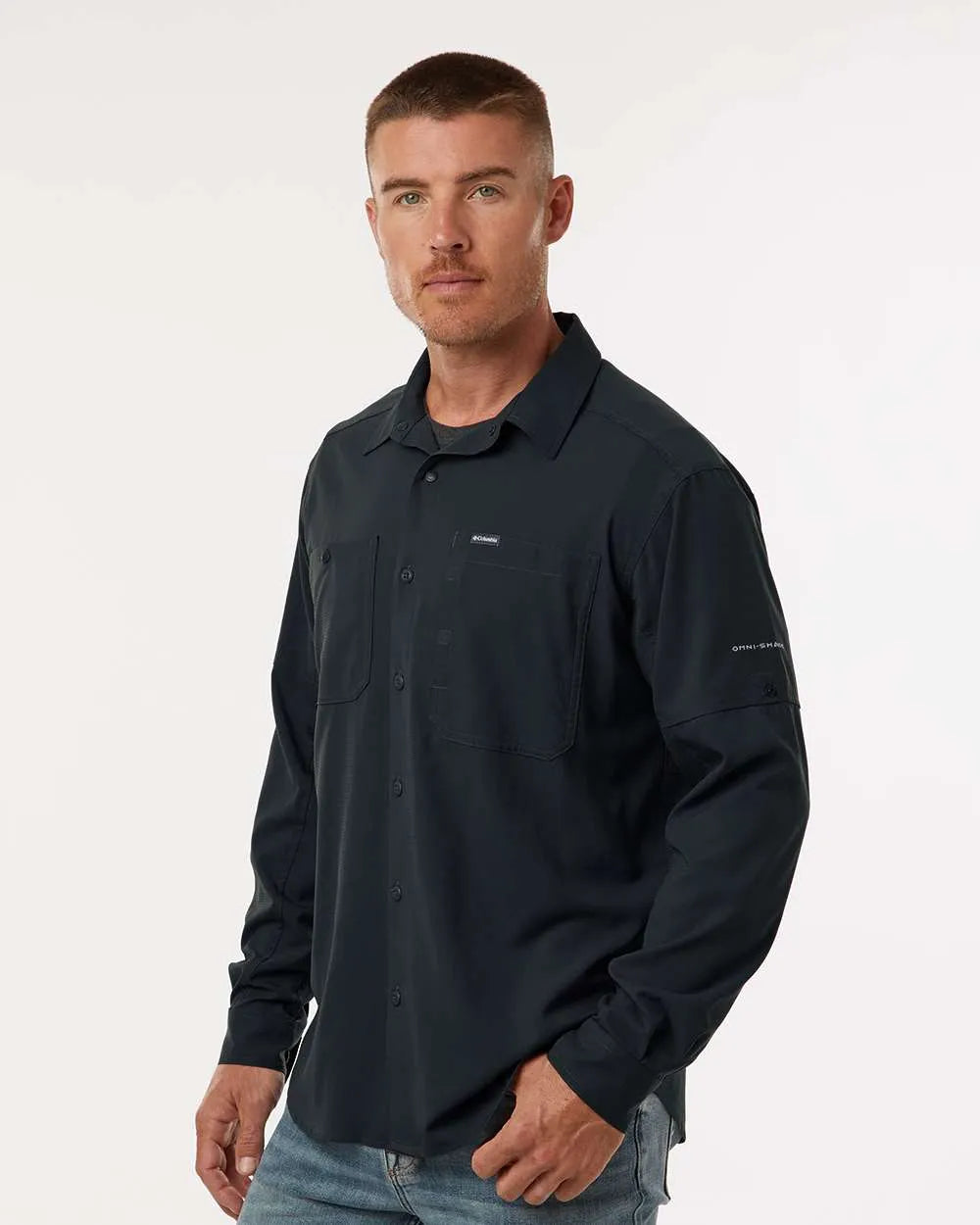 Silver Ridge™ Utility Lite Long Sleeve Shirt Black_1