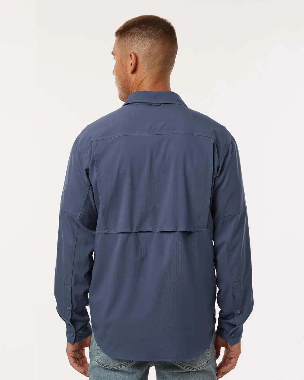 Silver Ridge™ Utility Lite Long Sleeve Shirt Dark Mountain_2