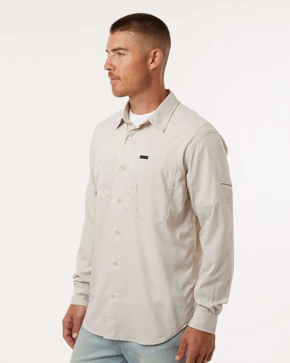 Silver Ridge™ Utility Lite Long Sleeve Shirt Dark Stone_1