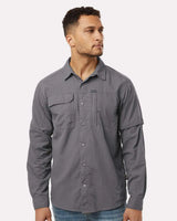 Skien Valley™ Long Sleeve Shirt City Grey