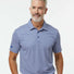 Space Dyed Polo collegiate royal melange