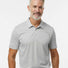 Space Dyed Polo grey one heather