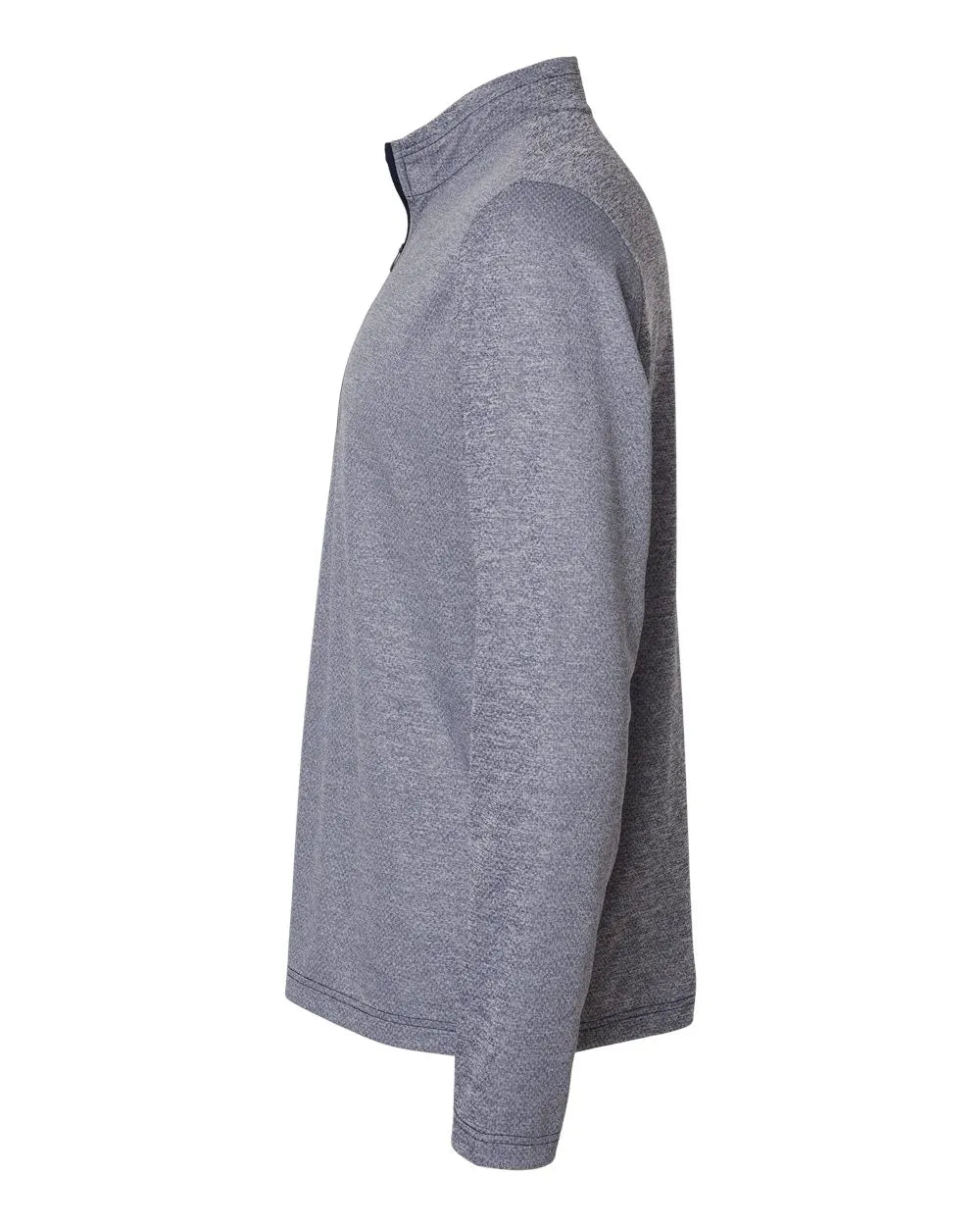 Space Dyed Quarter-Zip Pullover collegiate navy melange_4