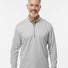 Space Dyed Quarter-Zip Pullover grey one heather