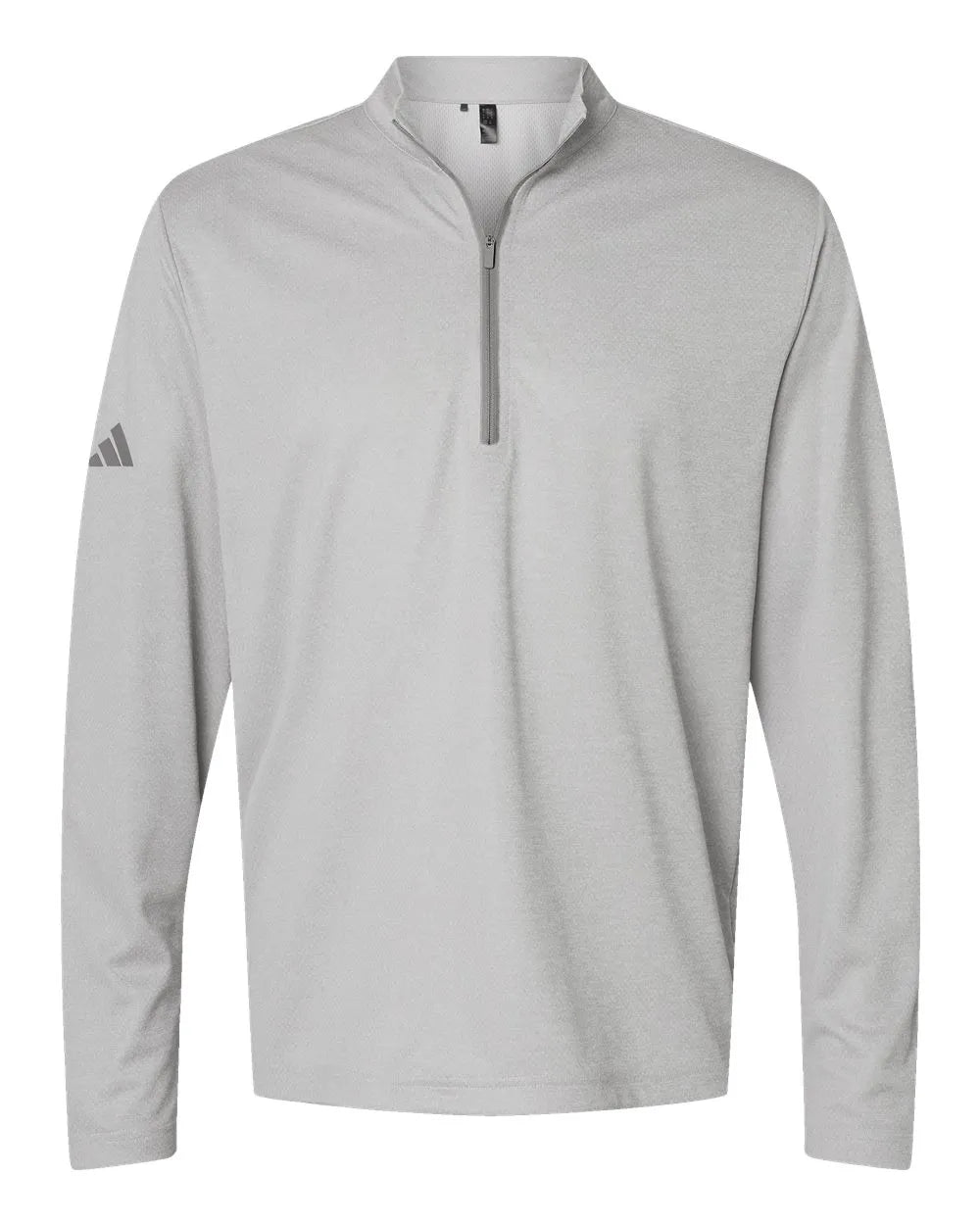 Space Dyed Quarter-Zip Pullover grey one heather_3