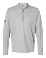Space Dyed Quarter-Zip Pullover grey one heather_3